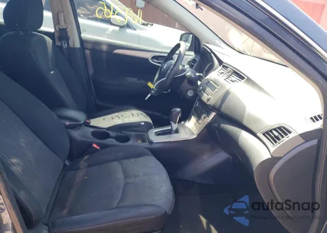 2014 Nissan Sentra S z USA, uszkodzony, nr VIN 1N4AB7AP6EN853960